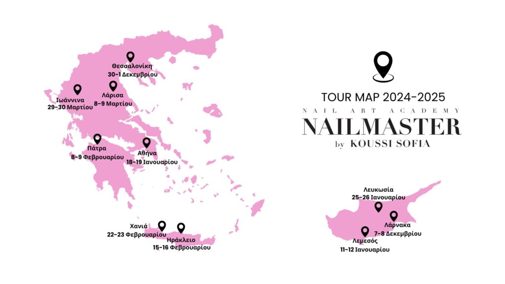 TOUR map nail masters